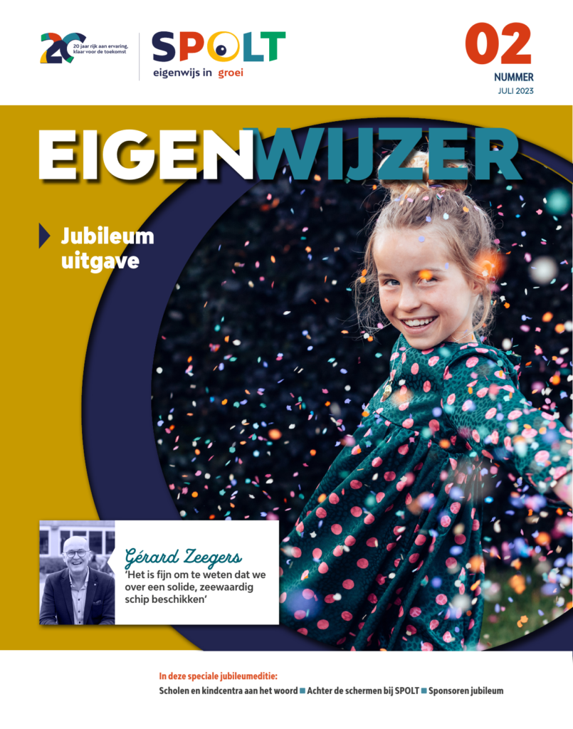 EigenWijzer magazine van SPOLT, jubileumeditie juli 2023